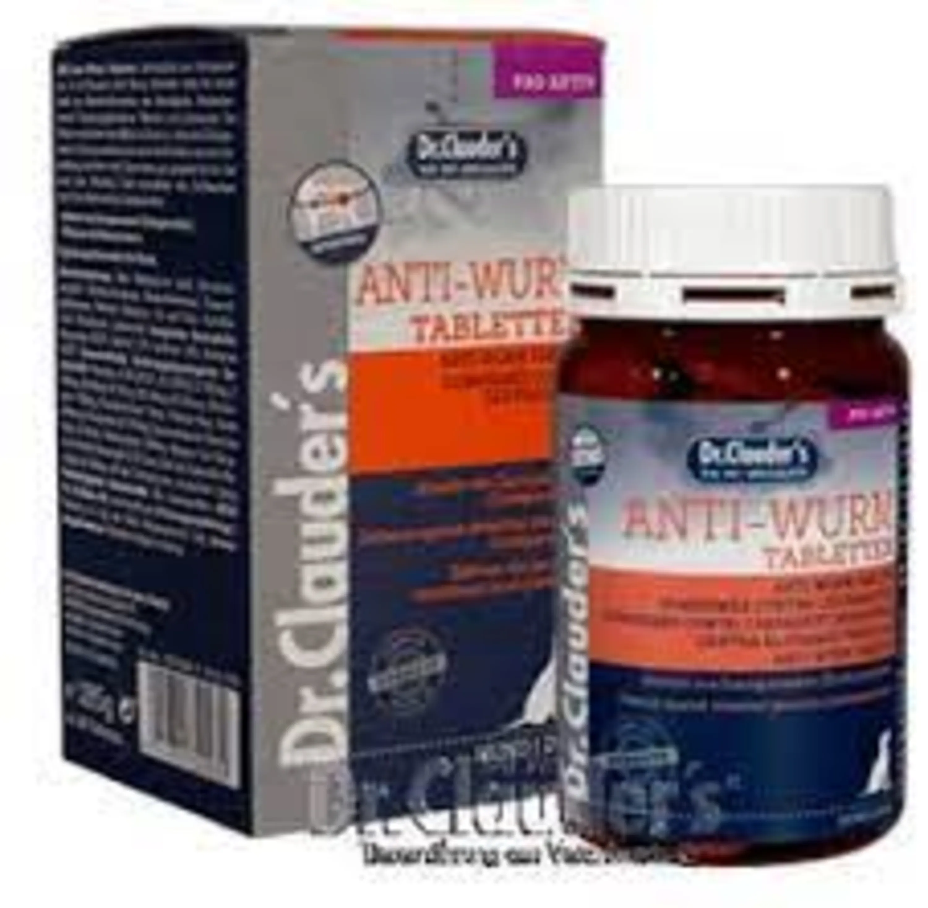 قرص  روده ای ضد کرم سگ دکتر کلادرز Anti-wurm Tabletten dr clauder's